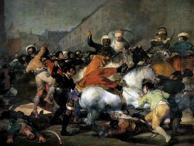 Francisco de goya y Lucientes The Second of May, 1808 china oil painting image